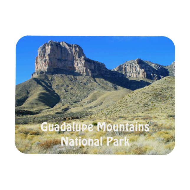 Flexible Parc national des Monts Guadalupe Magnet (Horizontal)