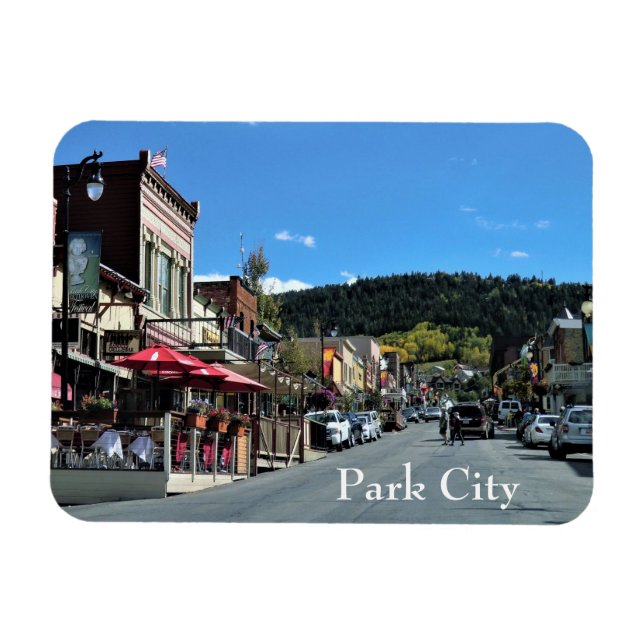 Flexible Park City, Utah Magnet (Horizontal)