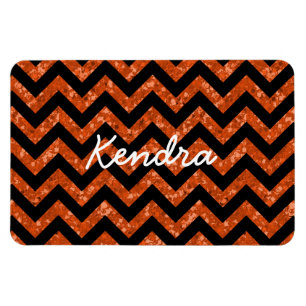 Flexible Parties scintillant Chevron Look Premium Magnet