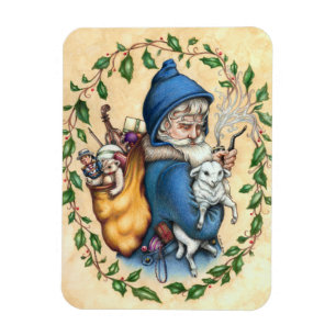 Flexible Pere Noel PÈRE CHRISTMAS MAGNET Rectangle