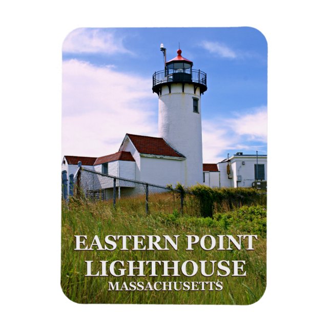 Flexible Phare de Eastern Point, Magnet du Massachusetts (Vertical)
