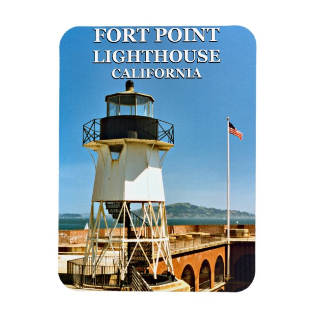 Flexible Phare de Fort Point, Californie Flex Magnet (Vertical)