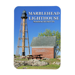 Flexible Phare de Marblehead, Massachusetts Flexi Magnet