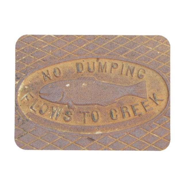 Flexible Photo Magnet - Flux vers Creek (Horizontal)