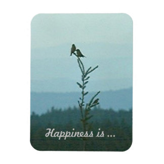Flexible Photo Magnet - Le bonheur est ...