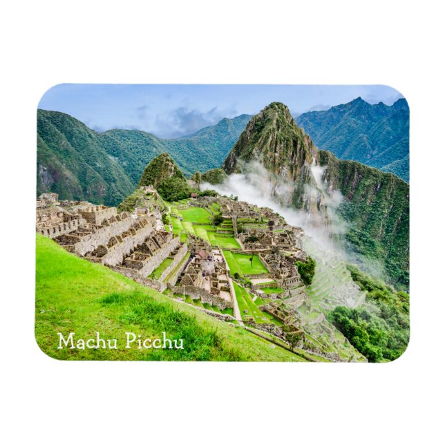 Flexible Photo magnet Machu Picchu, Cusco - Peru (Horizontal)