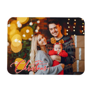 Flexible Photo personnalisée Magnet photo de Noël