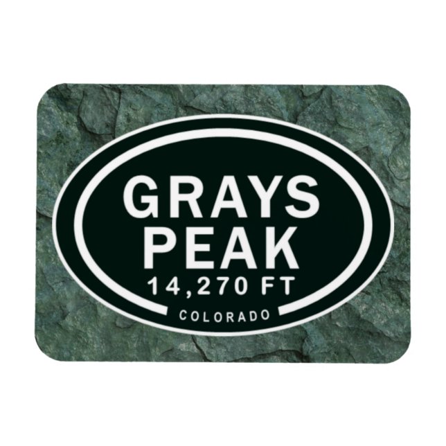 Flexible Pic gris 14 270 pi CO Magnet (Horizontal)