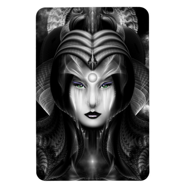 Flexible Portrait De Cyiria Midnight Photo Magnet (Vertical)