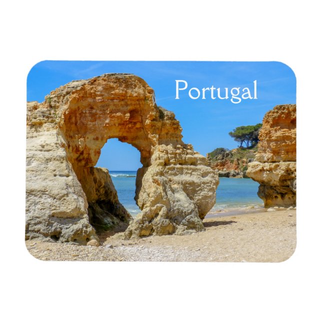 Flexible Portugal Algarve Beach Magnet (Horizontal)