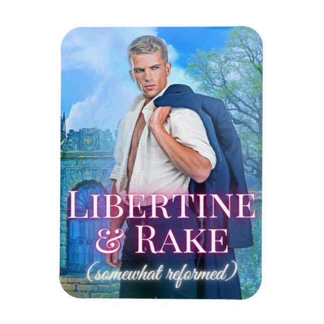 Flexible Rake Review Magnet - M. August (Vertical)