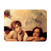 Raphael Cherubs Sistine Madonna Magnet