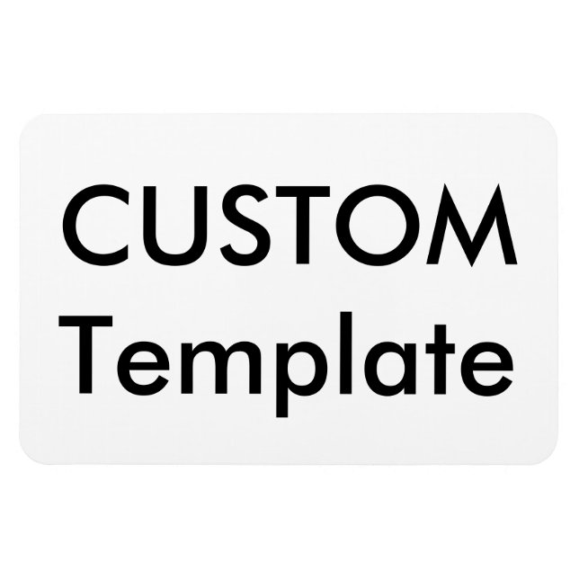 Flexible Réfrigérateur personnalisé (réfrigérateur) Magnet  (Horizontal)