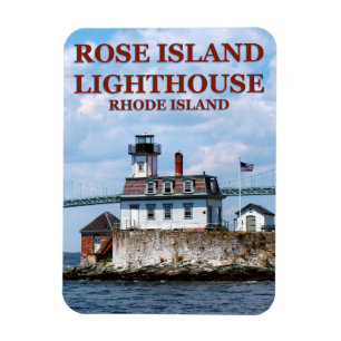 Flexible Rose Island Lighthouse, Rhode Island Flexi Magnet