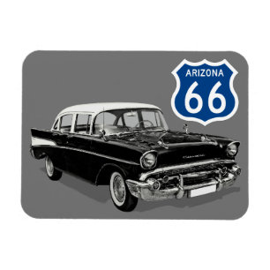 Flexible Route 66 Magnet
