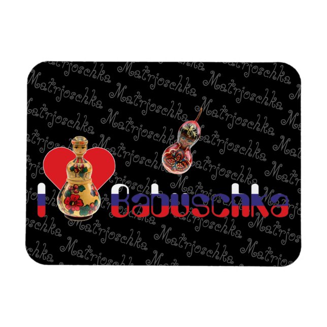 Flexible Russie - Magnet russe (Horizontal)