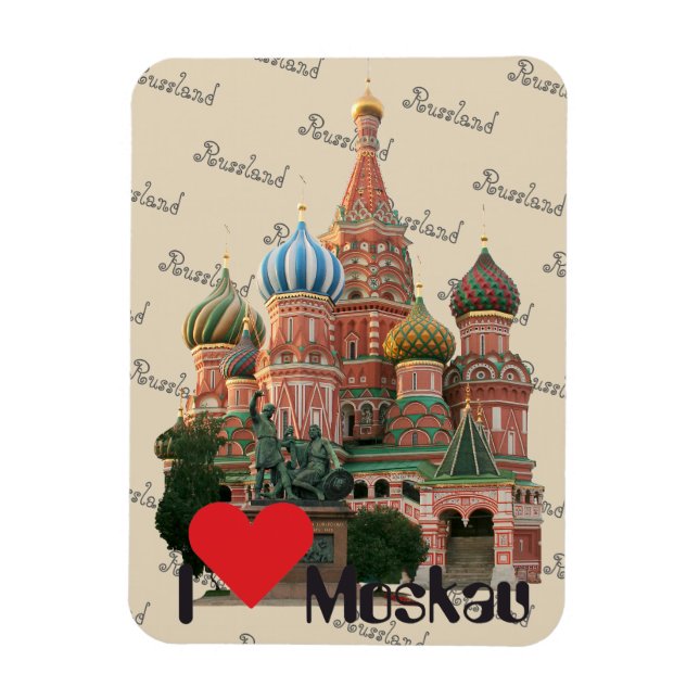 Flexible Russie - Russie : Magnet (Vertical)