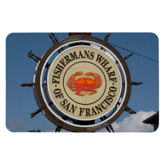 Flexible San Francisco, Californie Magnet Flexi Premium (Horizontal)