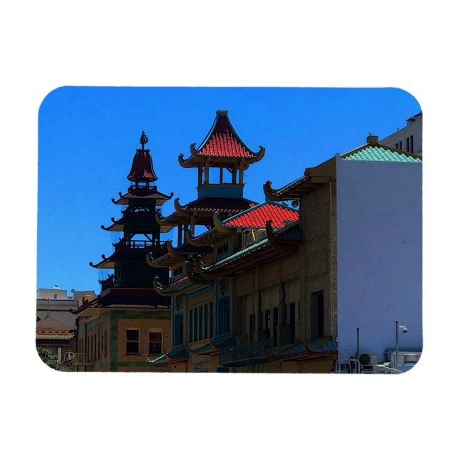 Flexible San Francisco Chinatown #10 Magnet (Horizontal)