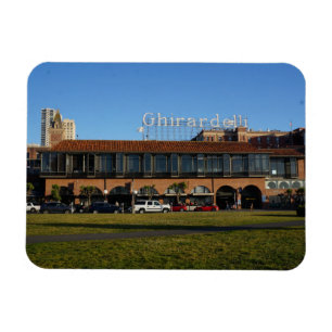 Flexible San Francisco Ghirardelli Carré #2 Photo Magnet