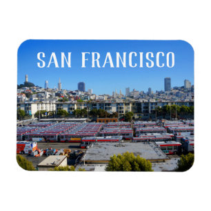 Flexible San Francisco Skyline #10 Magnet