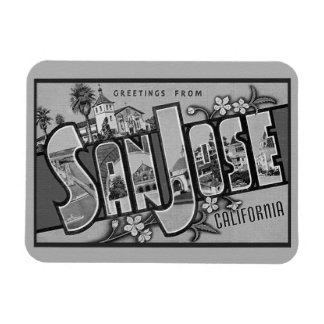 Flexible San Jose, California Magnet