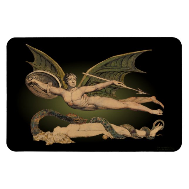 Flexible Satan & Eve Flex Magnet 4x6 (Horizontal)