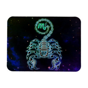 Flexible scorpio the scorpion zodiac magnet