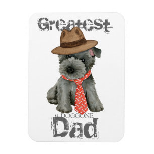 Flexible Scottish Terrier Dad Magnet