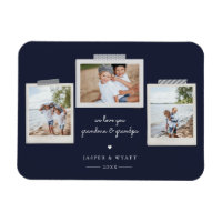 Sentiments joyeux Snapshot Photo Magnet