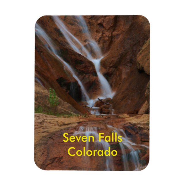 Flexible Seven Falls Colorado MAGNET (Vertical)