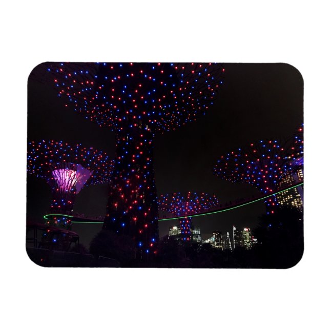 Flexible Singapore Gardens by the Bay #3 Magnet (Horizontal)