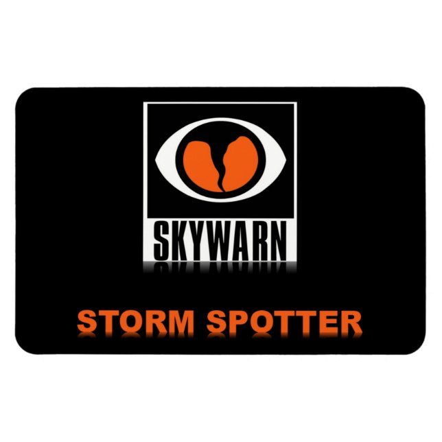 Flexible SKYWARN Storm Spotter Magnet (Horizontal)
