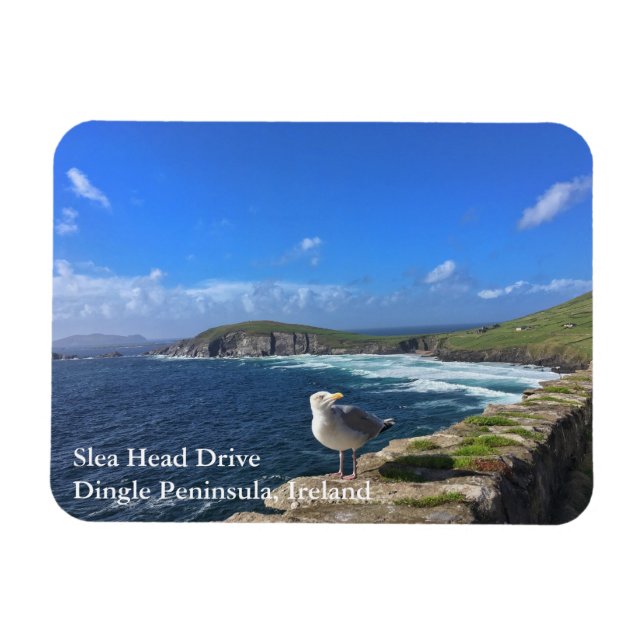 Flexible Slea Head Drive Dingle Peninsula, Irlande Magnet (Horizontal)