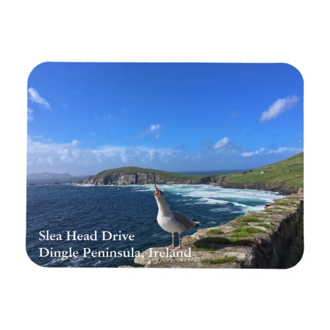Flexible Slea Head Drive, Dingle Peninsula, Irlande Magnet (Horizontal)