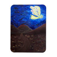 Soin de l'âme Angel Art Peinture Magnet