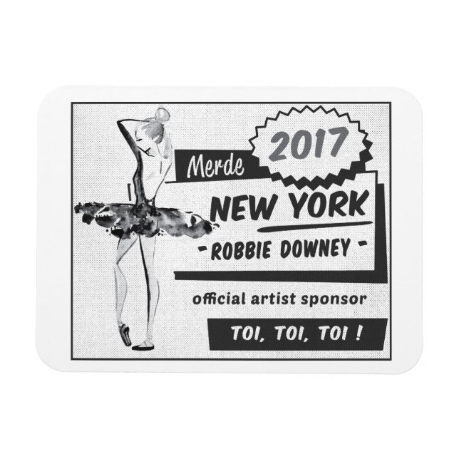 Flexible Sponsor Artiste Officiel 2017 - Magnet (Horizontal)