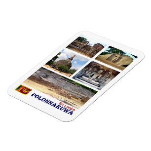 Flexible Sri Lanka - Polonnaruwa - Mosaïque - Magnet