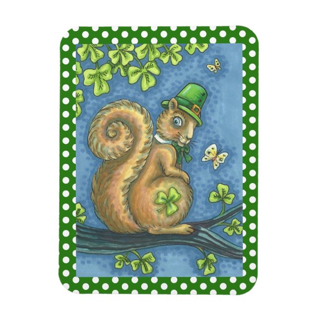 FLEXIBLE ST. MAGNET DE L'ESCALIER IRLANDAIS LEPRECHAUN DE P (Vertical)