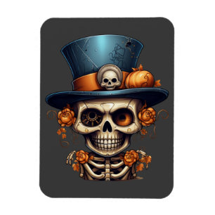 Flexible Steampunk Squelette Magnet