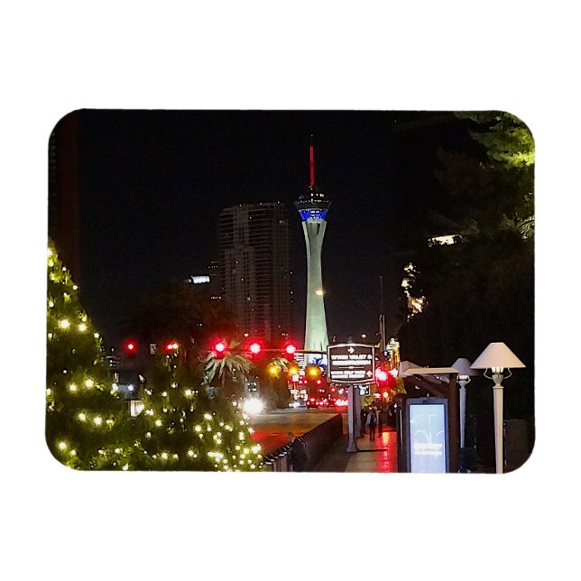 Flexible Stratosphere Tower Las Vegas #3 Magnet (Horizontal)