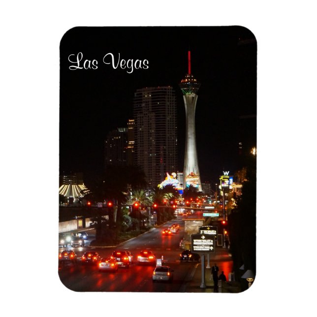 Flexible Stratosphere Tower Las Vegas Magnet (Vertical)