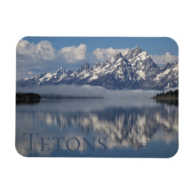 Flexible Tetons - Grand Teton National Park Wyoming Magnet (Horizontal)
