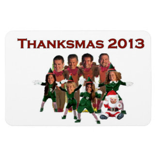 Flexible Thanksmas Magnet