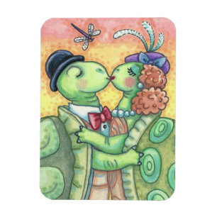 Flexible Tortues baisantes VALENTINE MAGNET *Personnaliser