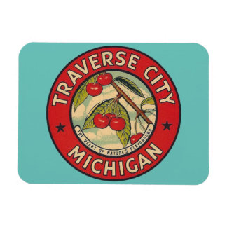 Flexible Traverse City, Michigan Magnet
