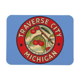Flexible Traverse City, Michigan Magnet