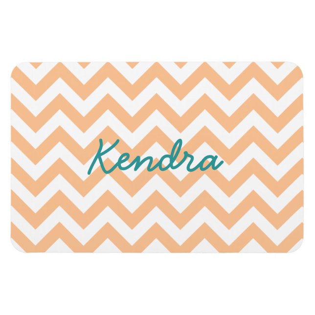 Flexible Trendy Chevron Premium Magnet (Horizontal)