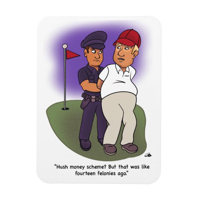 Flexible Trump Felonies Magnet (Vertical)