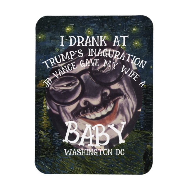 FLEXIBLE TSA DOJ MAGNET VD STD TRUMP TRUMPS MAGA RÉPUBLICAI (Vertical)
